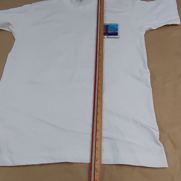 San Francisco Pubs Graphic Tee Shirt Fruit of the Loom Cotton Medium White NWOT - Picture 9 of 10